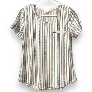 The Workshop Short Sleeve Business Casual Top